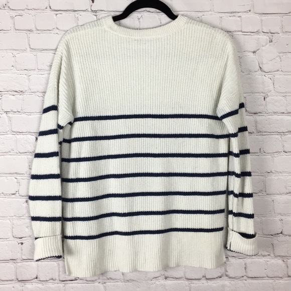 Madewell Thompson Pocket Striped Pullover Sweater - Picture 6 of 15